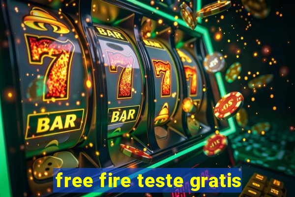 free fire teste gratis